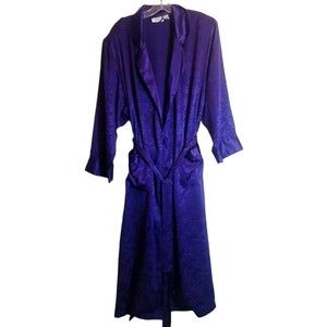 VTG Victorias Secret gold label silky robe